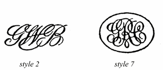 monogram styles